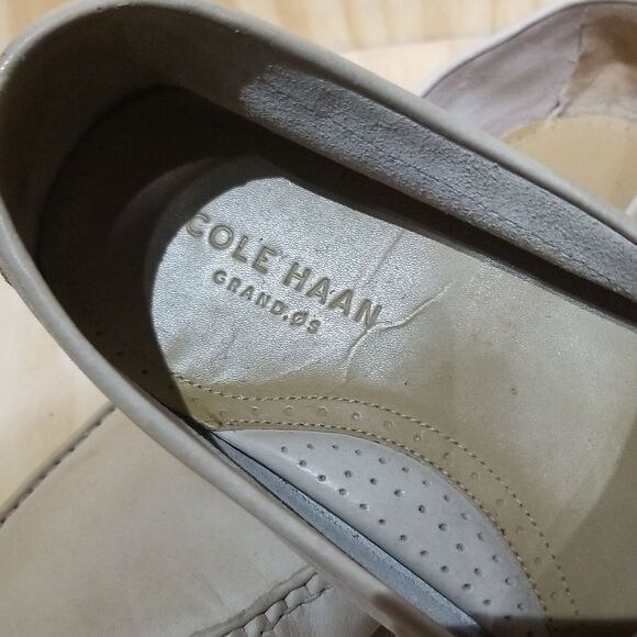 Men's Tan COLE HAAN LOAFERS Men's Size 12 - Picture 4 of 8